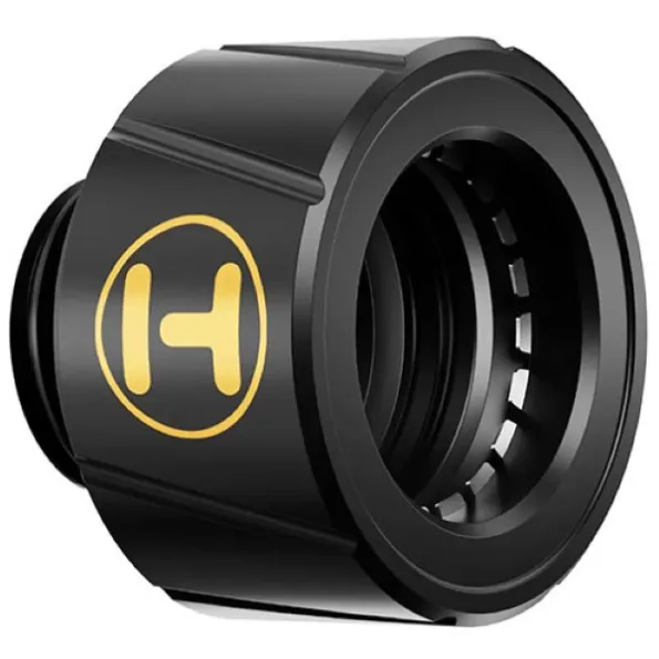 HYTE Push Connects Fittings Black 6 Pack