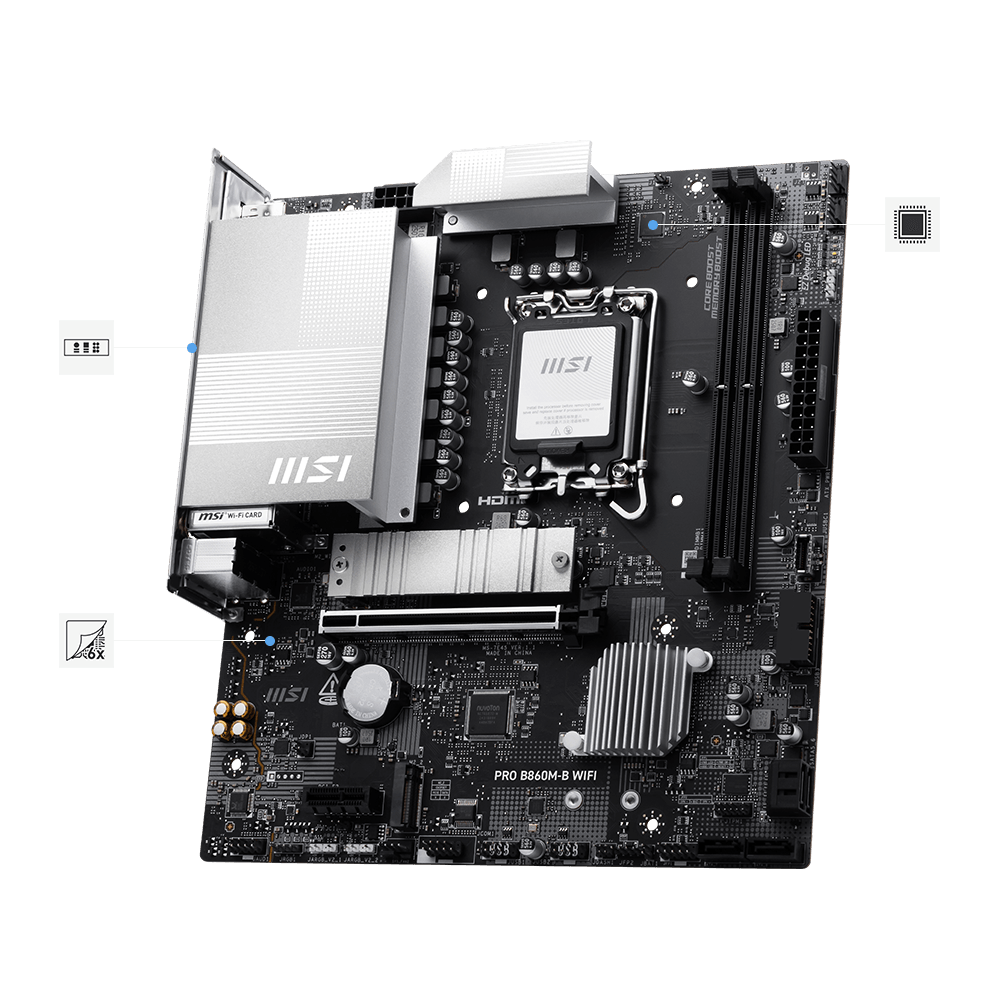 MSI PRO B860M-B WIFI Motherboard
