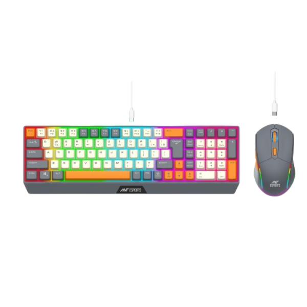 Ant Esports KM590 PRO Wireless Rainbow Gaming Combo