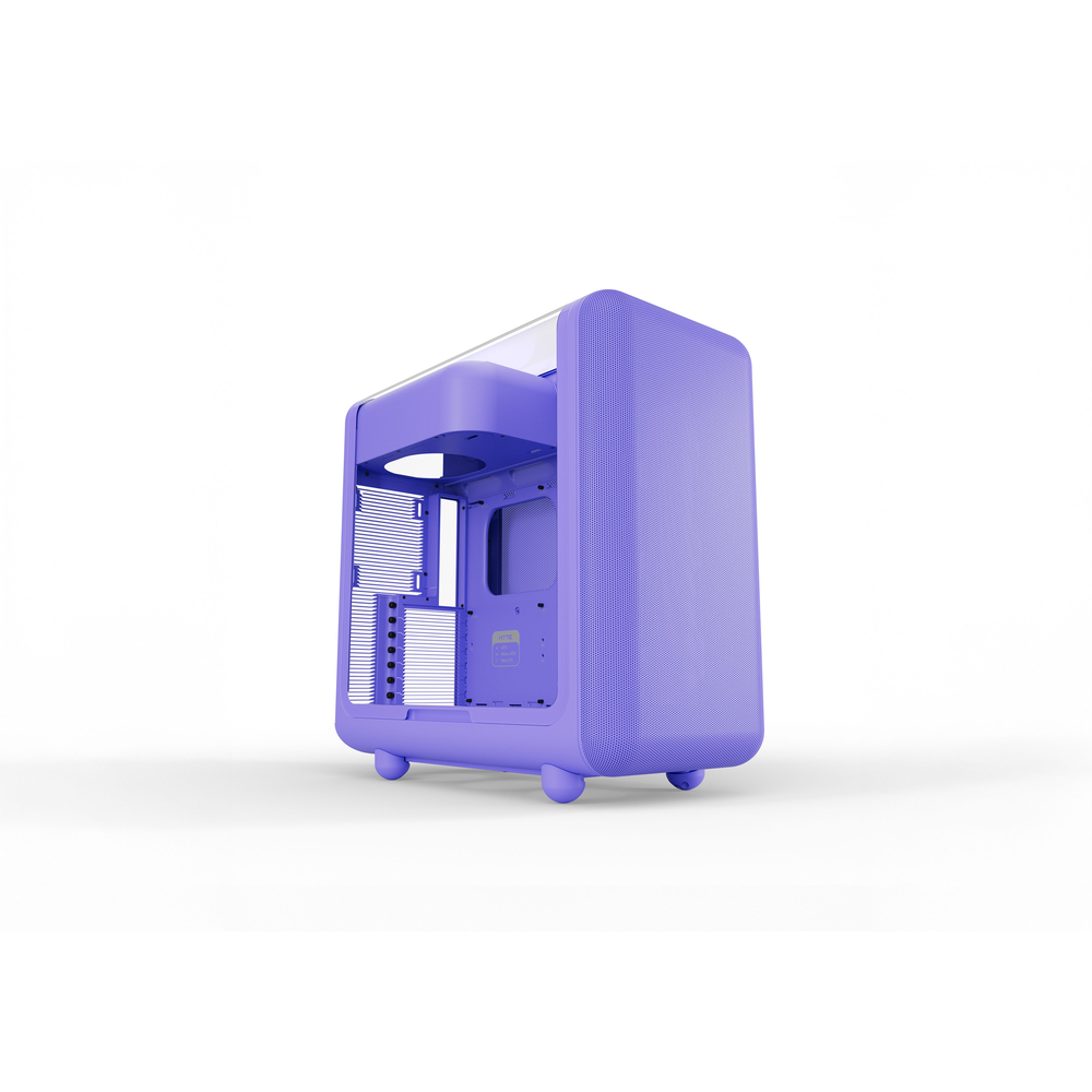 HYTE X50 ATX Mid-Tower Case with Acoustic Glass (Taro Milk)