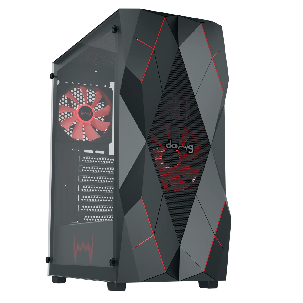 Dawg V 240 Mid Tower Chassis Black