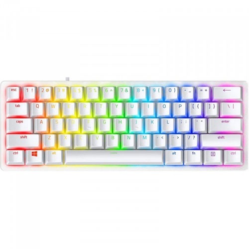 Razer Huntsman V3 Pro Mini White Edition Analog Optical Gaming Keyboard – (RZ03-04991700-R3M1)