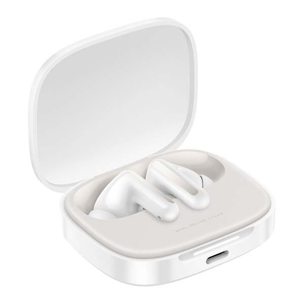 Redmi Buds 6 Dual Driver TWS in Ear Earbuds (Titan White)