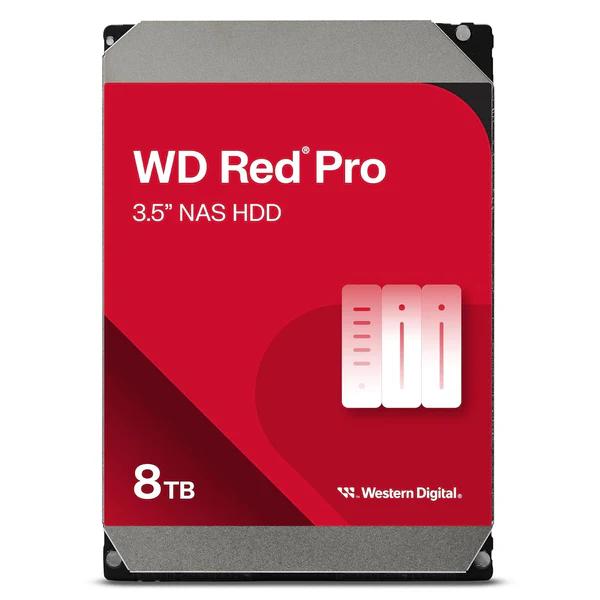 Western Digital WD Red Pro 8TB 3.5″ SATA 7200RPM NAS Internal Hard Disk Drive