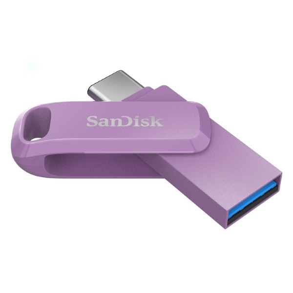 SanDisk Ultra Dual Drive Go USB Type-C – 128GB (Lavender)