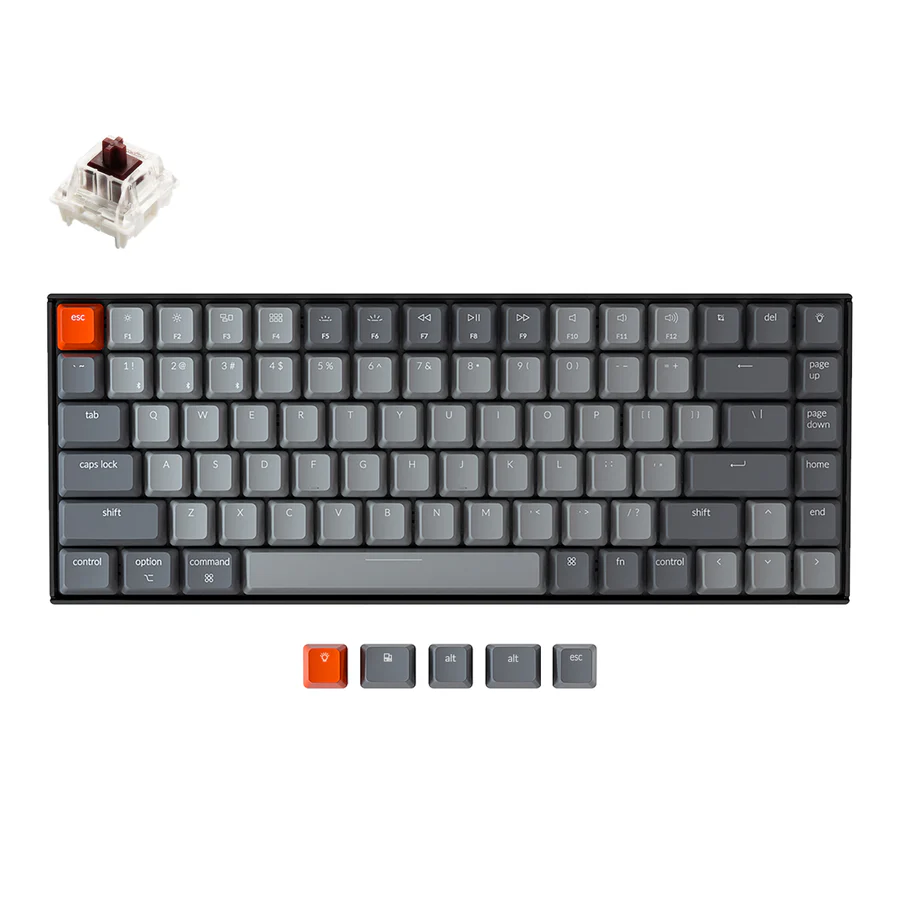 Keychron K2 Wireless Mechanical Keyboard v2 Brown Switch