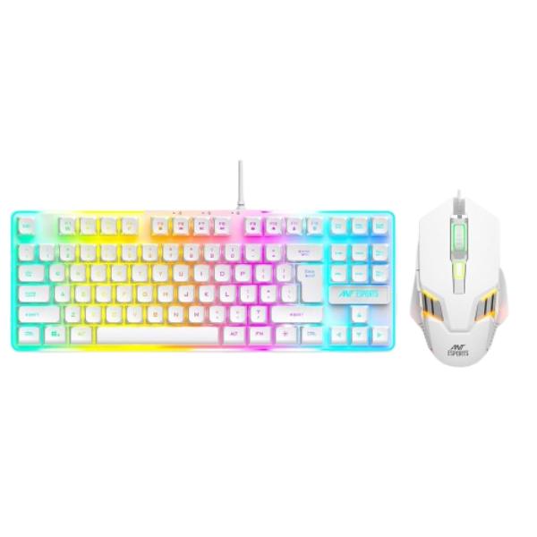 Ant Esports MK710 V2 Membrane TKL Wired Gaming Keyboard Mouse Combo