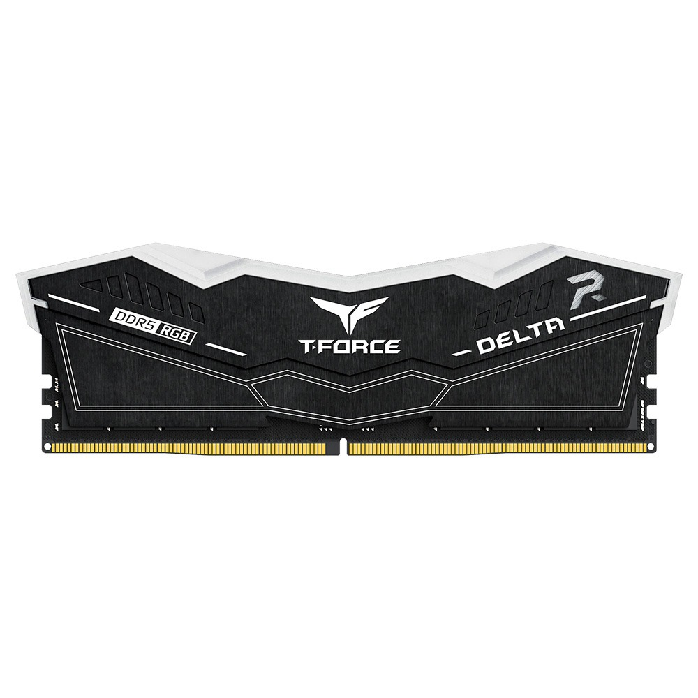 TEAMGROUP T-Force Delta RGB DDR5 16GB 6000MHz CL38 Desktop RAM (Black)