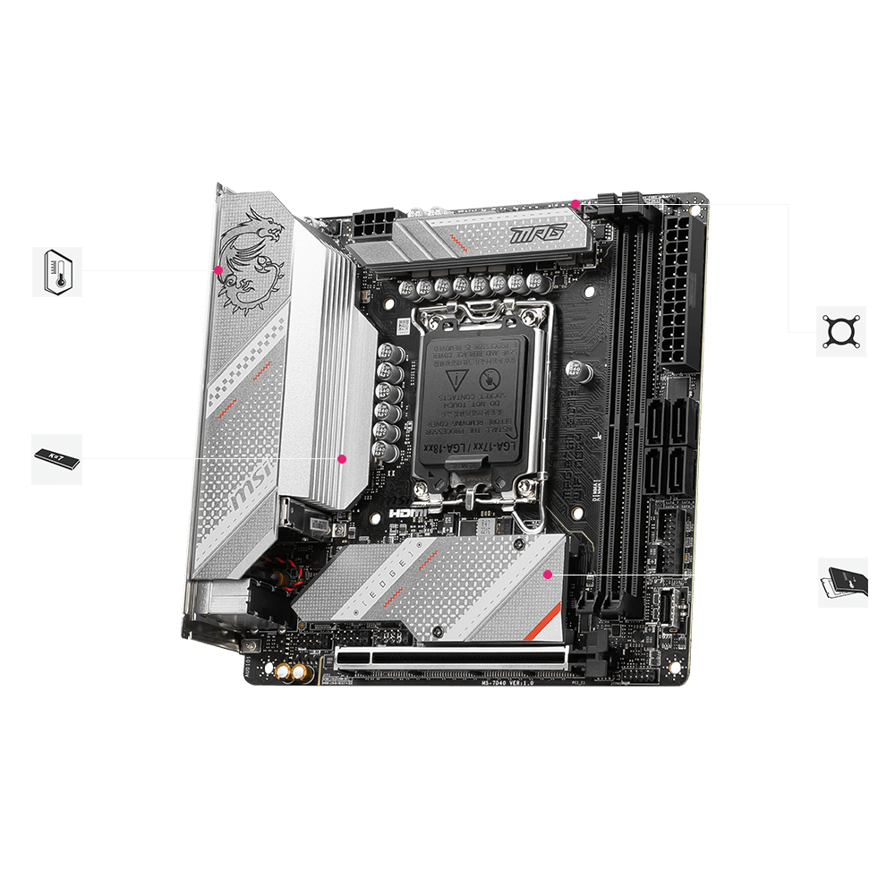 MSI MPG B760I EDGE WIFI DDR4 Motherboard