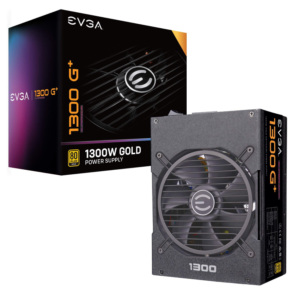EVGA SuperNOVA 1300 G+ 1300W 80+ Gold Fully Modular ATX Power Supply