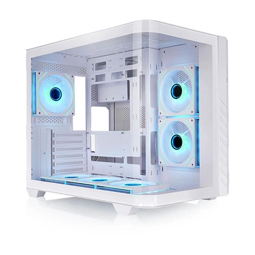 Thermaltake Vision 330 CR ARGB ATX Mid Tower Case – Snow