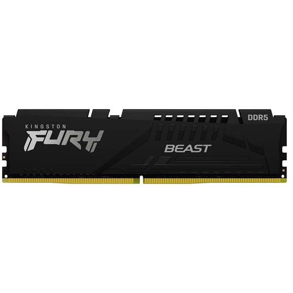 Kingston Fury Beast 16GB (16GBx1) 6000MHz DDR5 CL40 Desktop RAM (KF560C40BB-16)