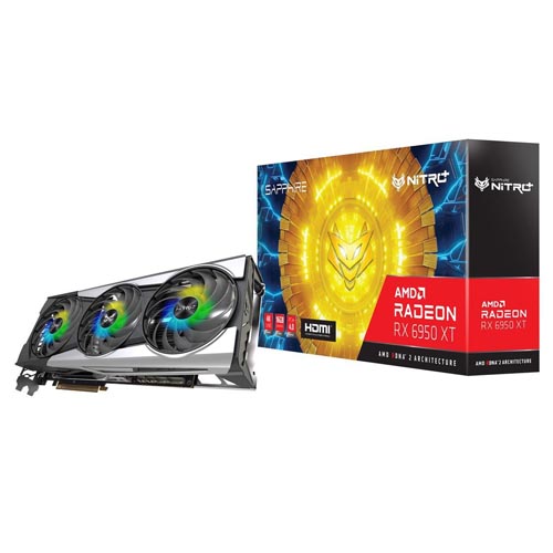 SAPPHIRE NITRO AMD Radeon RX 6950 XT 16GB GDDR6 Graphic Card 11317-02-20G
