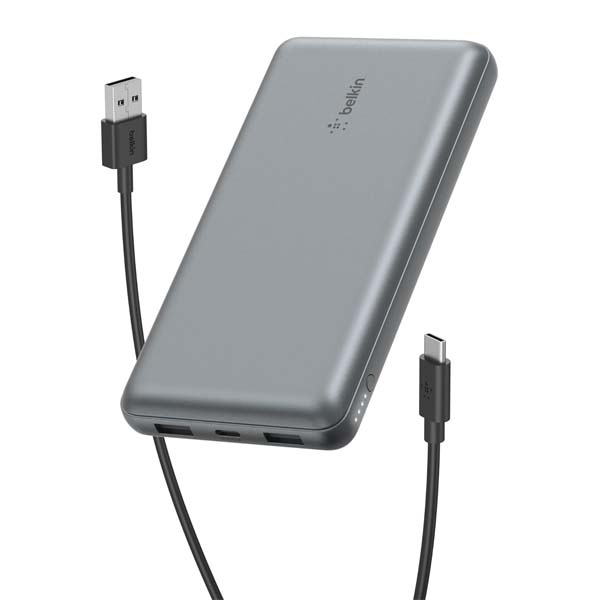 Belkin BoostCharge 20000mAH Lightweight Slimmest Power Bank (Space Gray)