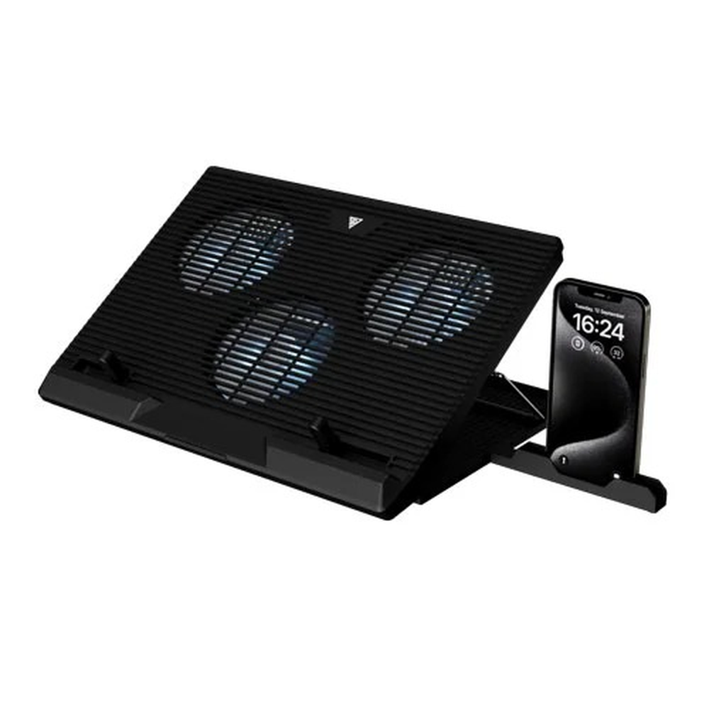GAMDIAS Aether E1 Laptop Cooling Pad (Triple 120mm Fans, up to 19")