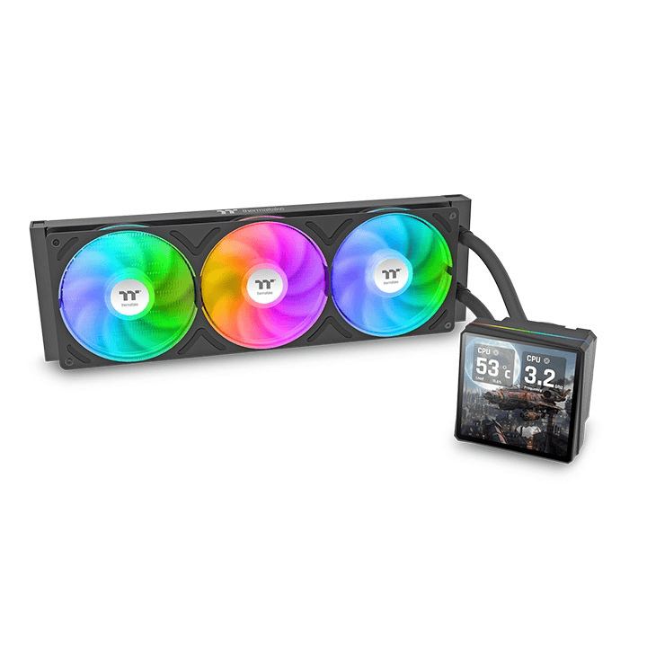 Thermaltake TH360 V3 Ultra ARGB CPU Liquid Cooler – Black
