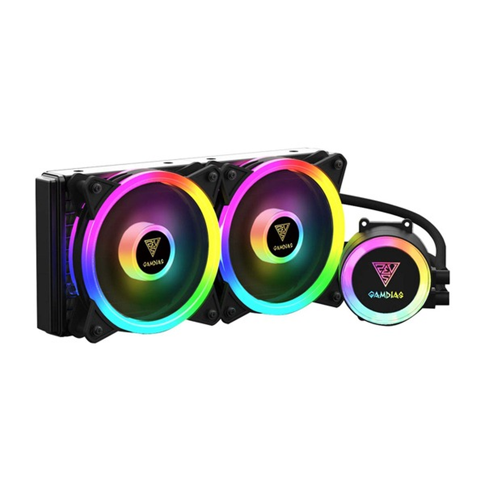 GAMDIAS CHIONE M2-240 LITE 240mm CPU ARGB Liquid Cooler (Black)