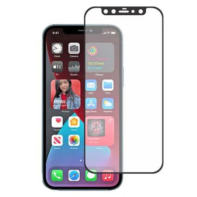Stuffcool Mighty 2.5D Full Glass Screen Protector for iPhone 14 / iPhone 14 Pro / iPhone 14 Pro Max / iPhone 14 Plus