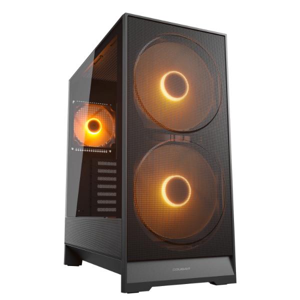 Cougar Airface 180 Mid Tower Cabinet – Black