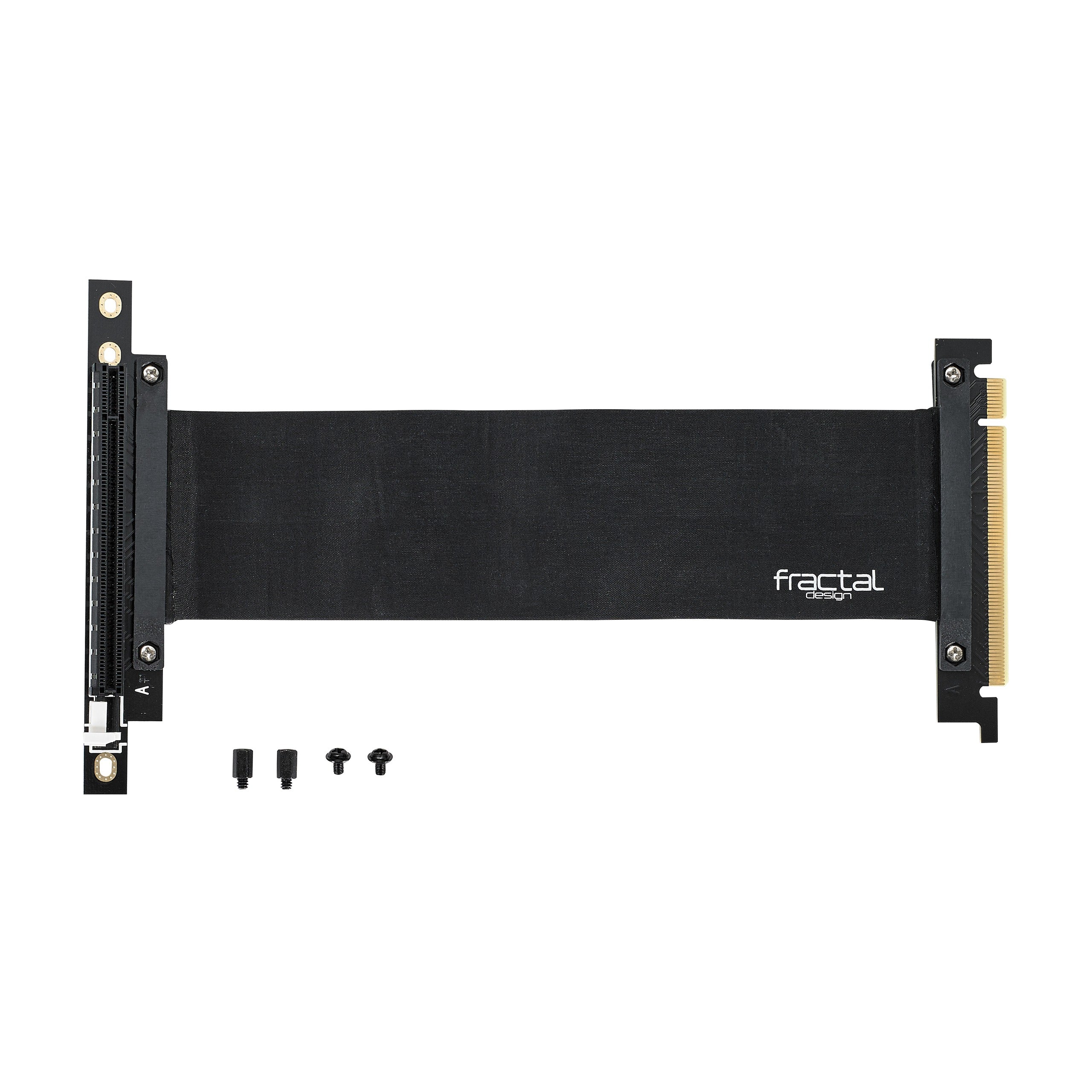 Fractal Design Flex VRC-25 PCIe 3.0 x16 Vertical GPU Riser Cable (Black)