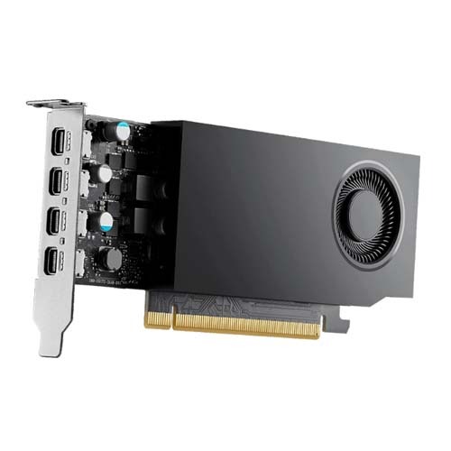 PNY Nvidia Quadro RTX A1000 8GB GDDR6 low profile Graphics Card (VCNRTXA1000-SB)