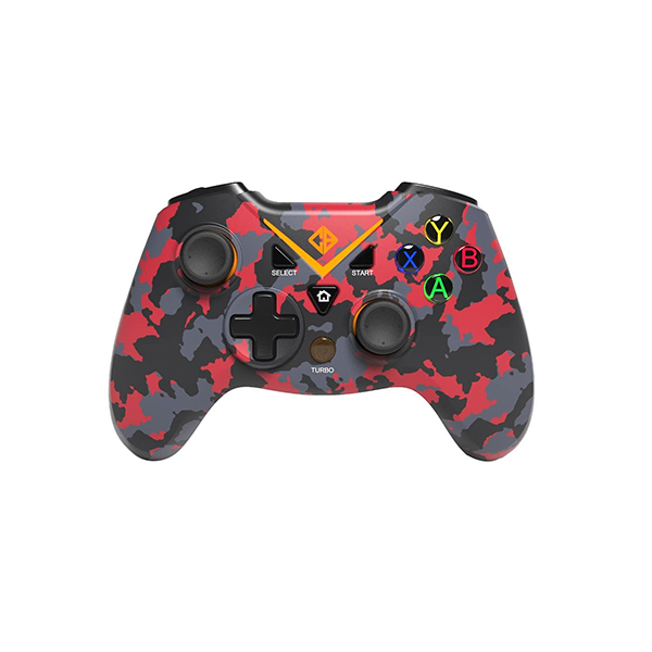 Cosmic Byte C3070W Nebula 2.4G Wireless Gamepad – Camo Red