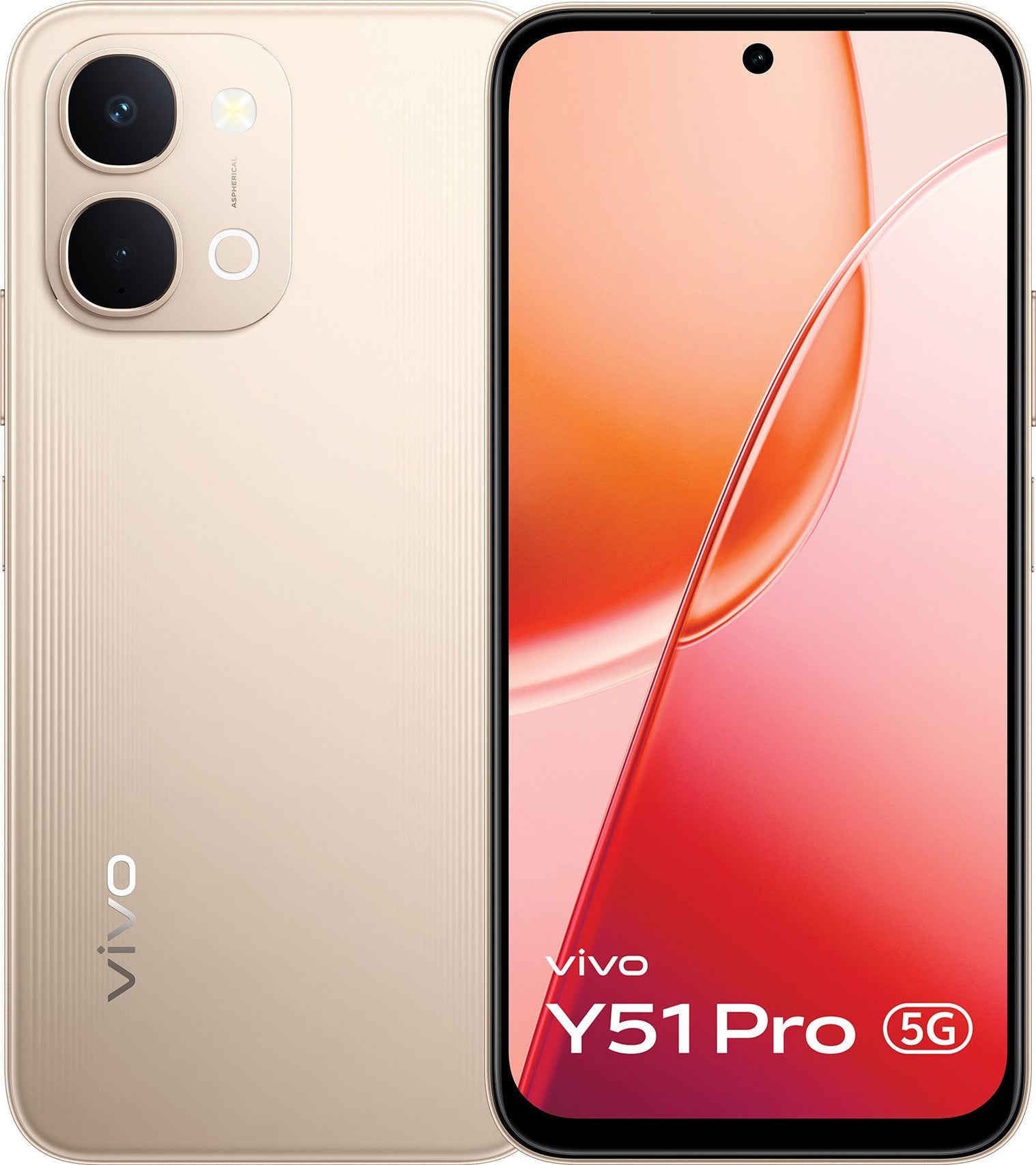 Vivo Y51 Pro 5G 8GB RAM 256GB Golden Mist