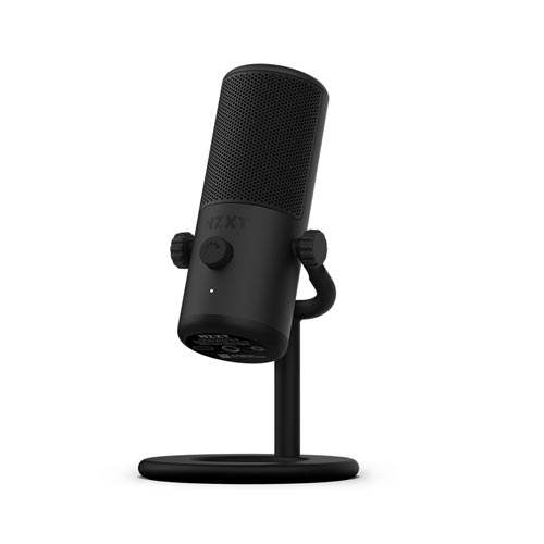 NZXT Capsule Mini Small Cardioid USB Gaming Microphone – Black AP-WMMIC-B1
