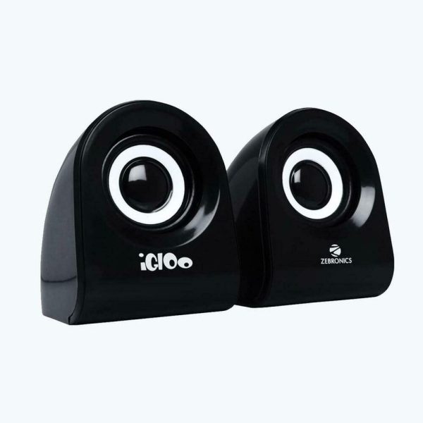 Zebronics Igloo 2.0 Multimedia Speaker (Black)