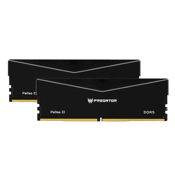 Acer Predator Pallas II 64GB (32GBx2) DDR5 6000MHz CL32 RAM (Black)