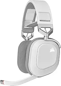 CORSAIR HS80 RGB USB 7.1 Gaming Headphones Wh