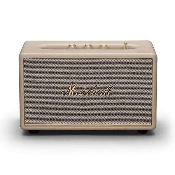 Marshall Acton III 60W Wired Connectivity Stereo Home Speakers with Bluetooth 5.2 & RCA or 3.5mm Input (Cream)