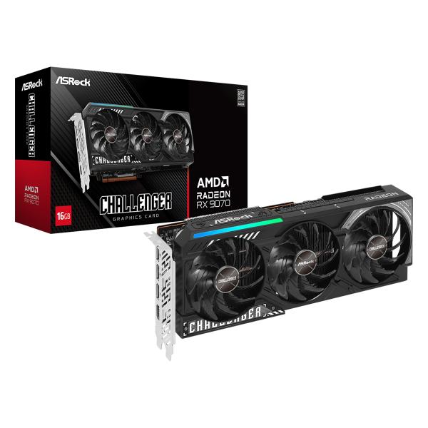 ASRock RX 9070 Challenger 16GB Graphics Card