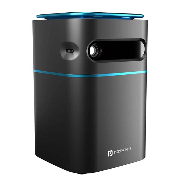 Portronics Pico 12 Portable Smart Projector (Black)