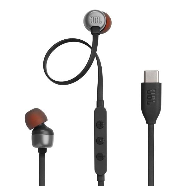 JBL Tune 310C USB Type C Earphones – Black