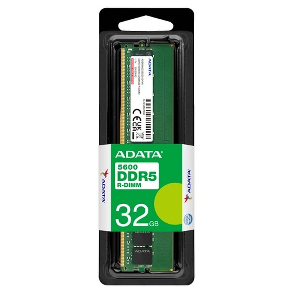 ADATA DDR5 R-DIMM 32GB 5600MHz CL46 ECC Server/Workstation RAM