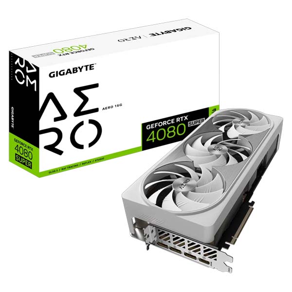 Gigabyte GeForce RTX 4080 SUPER AERO 16GB Graphics Card (GV-N408SAERO-16GD)