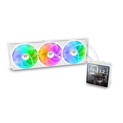 Thermaltake TH360 V3 Ultra ARGB CPU Liquid Cooler – Snow White