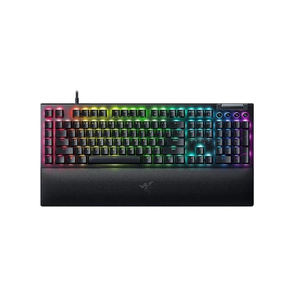 Razer BlackWidow V4 Mechanical Gaming Keyboard, Black (Yellow Switch)
