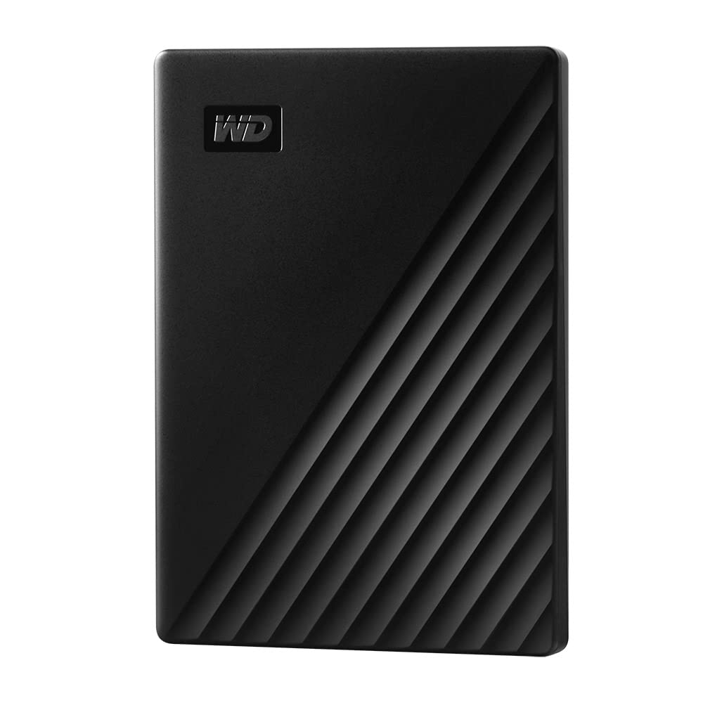 WESTERN DIGITAL 1TB MY PASSPORT EXTERNAL PORTABLE HARD DRIVE WESTERN DIGITAL BYVG0010B BK-WESN