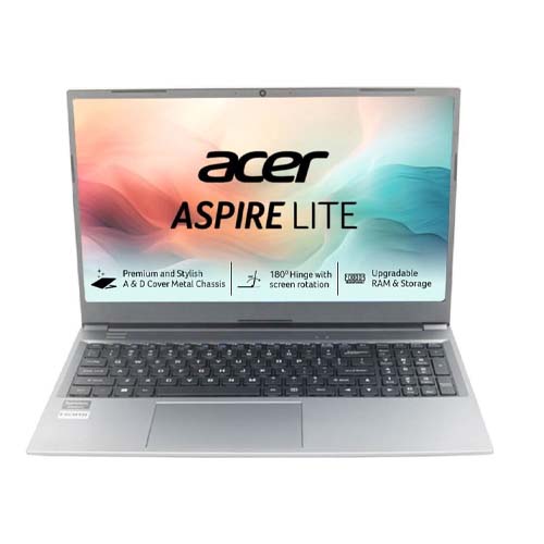 Acer Aspire Lite 15.6 Inch AL15-41 UN.31ZSI.06V AMD R3 5400U 8GB RAM 256GB SSD Steel Gray Laptop
