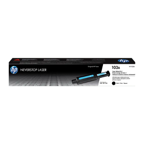 HP 103A Black Original Neverstop Laser Toner Reload Kit