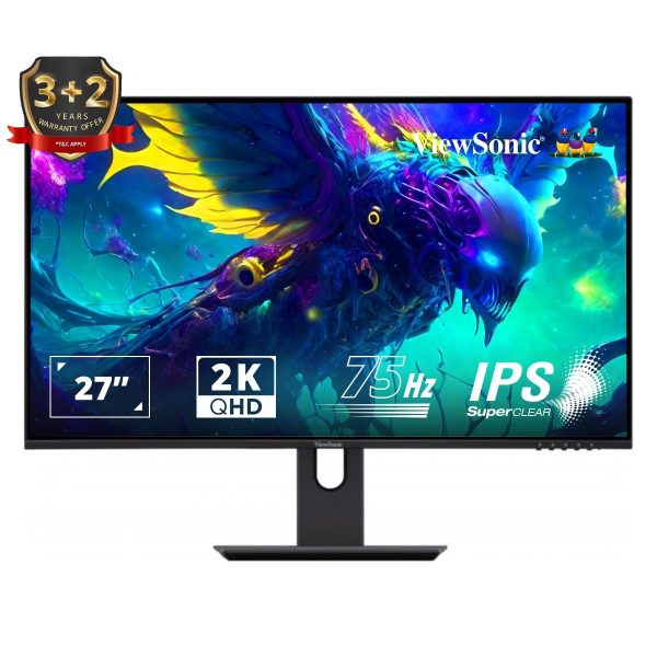 ViewSonic VX2780-2K-SHDJ 27 inch 2K 2560 x 1440 QHD IPS Monitor