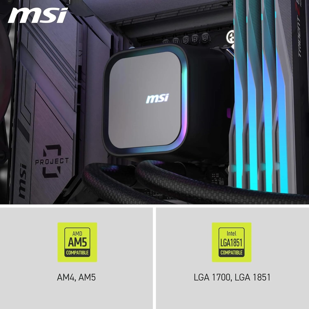 MSI MAG CORELIQUID A13 360 ARGB AIO Liquid CPU Cooler