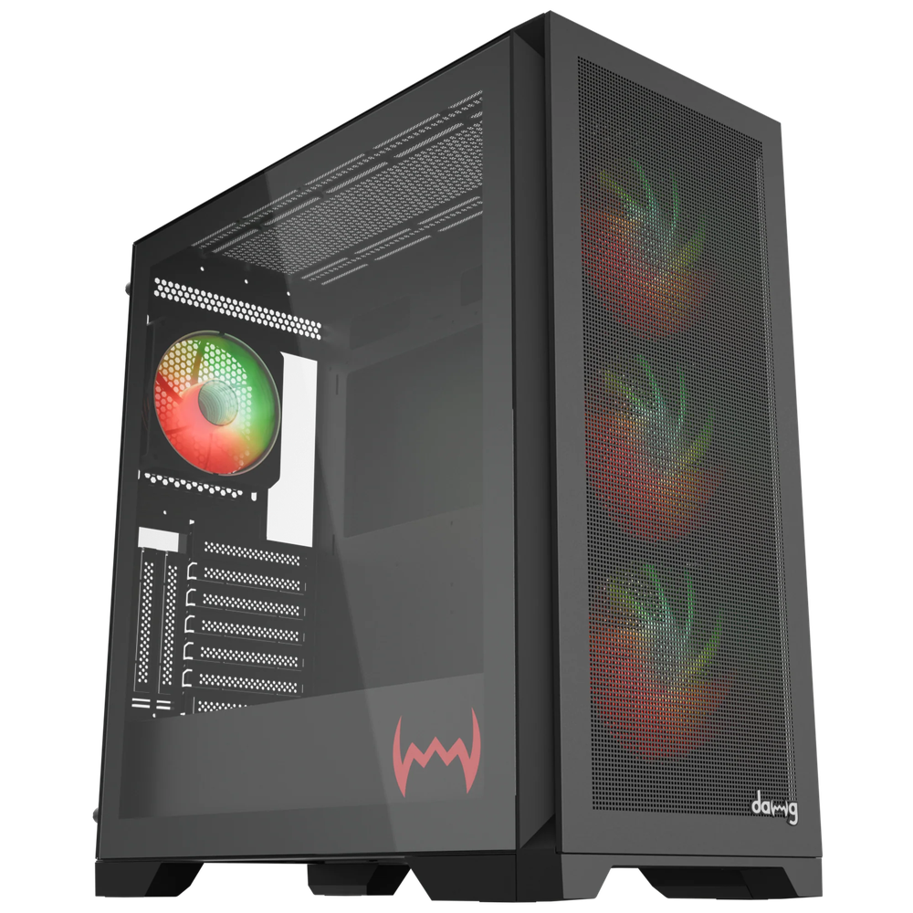 Dawg Y 720 Mid Tower Chassis Black