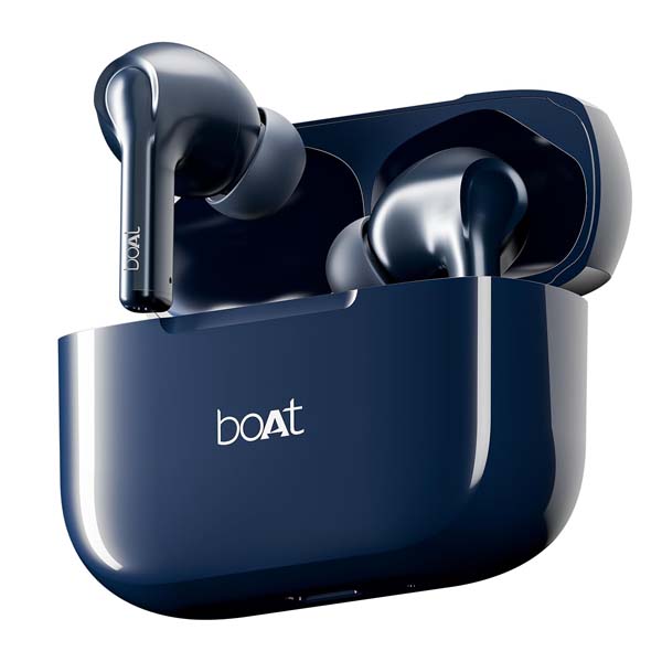 boAt Airdopes 163/161 in Ear Earbuds TWS with 40 HRS Battery (Cool Sapphire)
