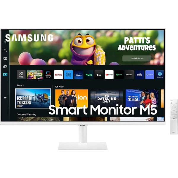 SAMSUNG 27-INCH(68.58CM) LCD M5 FHD SMART MONITOR LS27CM501EWXXL