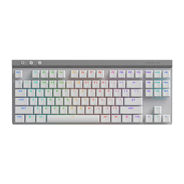 Logitech G515 LIGHTSPEED TKL Low Profile Wireless Gaming Keyboard White