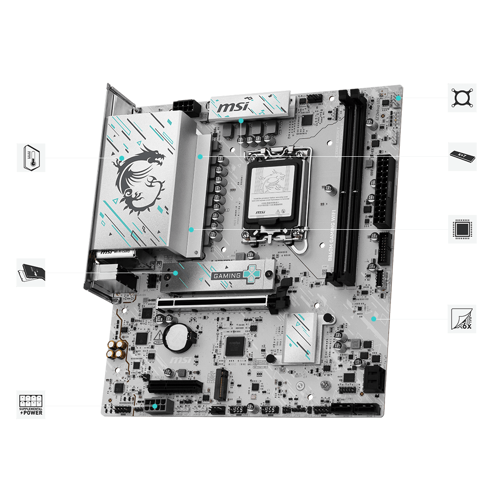 MSI B860M GAMING WIFI Motherboard