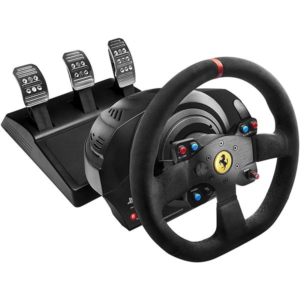 Thrustmaster T300 Ferrari Integral RW Alcantara edition | Racing Game Wheel | Force Feedback | PC/PS3/PS4